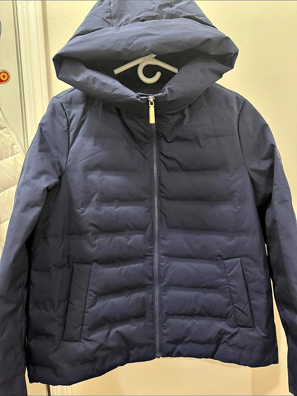 Kate Spade Down Puffer Jacket in Blue Like New